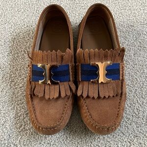 SOLD. Tory Burch Gemini Link Driving Moccasin Loafers